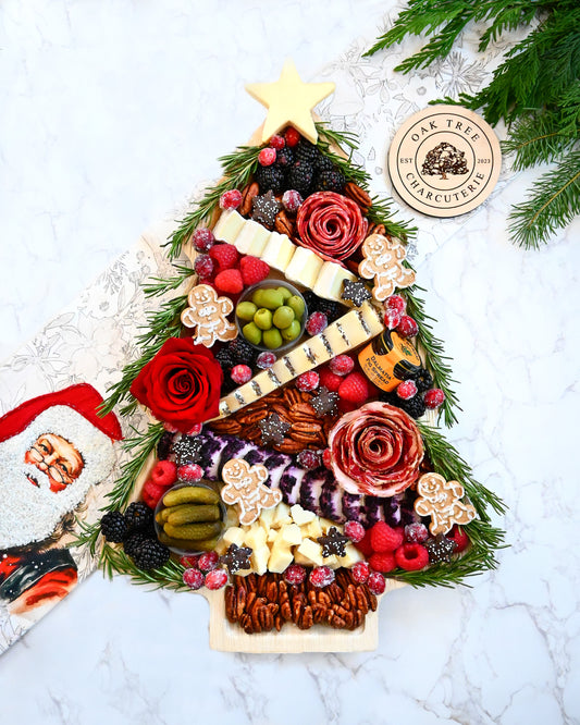 19x13” Christmas Tree Charcuterie Board